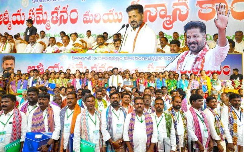 ریونت ریڈی نے کے سی آر کے خاندان کو اقتدارسے دور رکھنے کیا کاعہد